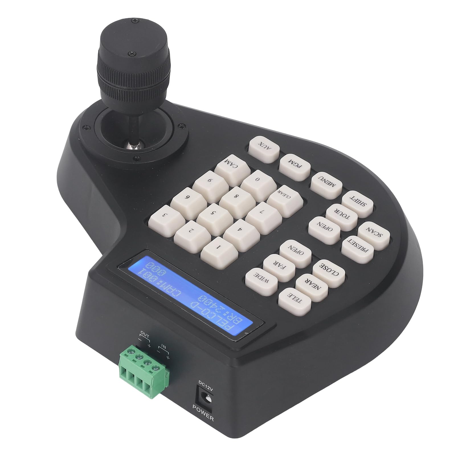 Analog PTZ Keyboard Controller, RS485 Bus Interface, Tilt and Pan